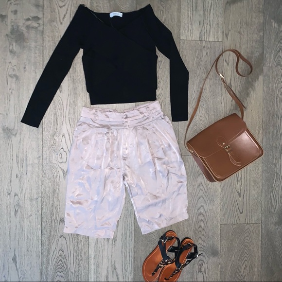 Clu 100% silk shorts - Picture 1 of 5